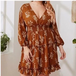 Boho Brown Dress